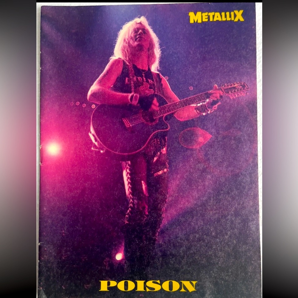 Metallix Poison’s Bret Michaels pinup